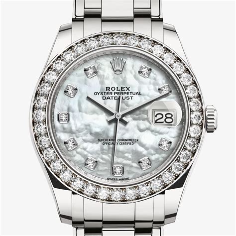 rolex oro bianco e diamanti prezzo